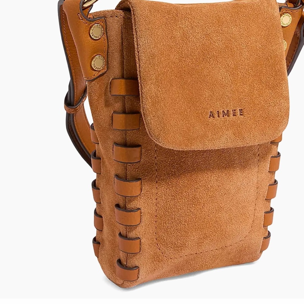 Brand new Aimee Kestenberg Messenger Bag in Rustic Caramel  trendy and classy 🌹 - Picture 5 of 13